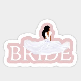 Elegant Bride Sticker